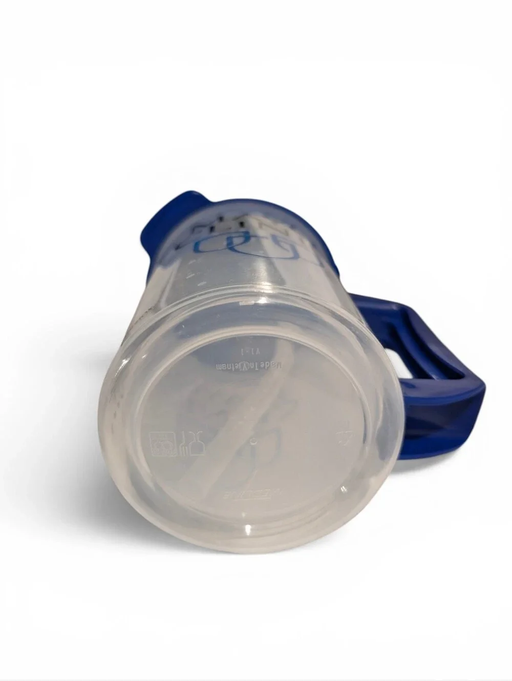 MAYO CLINIC 18oz Blue Travel Water Cup Lid Straw Mug